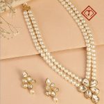 Necklace ( Pearl + Cristal)
